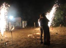 Sahilde Romantik Evlilik Teklifi Organizasyonu Bodrum