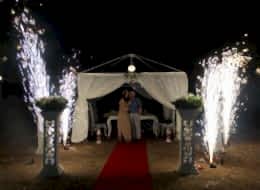 Yer Volkanları ile Sürpriz Evlenme Teklifi Organizasyonu Bodrum