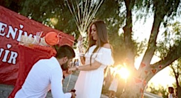 Çeşme Alaçatı'da Evlilik Teklifi Organizasyonu yolkeyfi