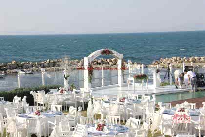 Kır Düğün Organizasyonu Masa Süsleme Konsepti İstanbul Organizasyon