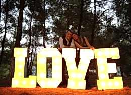 Ledli Harf Kiralama ve Evlilik Teklifi Organizasyonu İstanbul