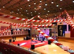 Mezuniyet Organizasyonu Zincir Balon Süsleme İstanbul Organizasyon