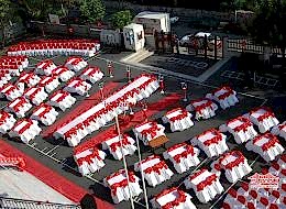 Mezuniyet Organizasyonu Tül Süsleme İstanbul Organizasyon