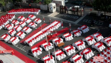 Mezuniyet Organizasyonu Tül Süsleme İstanbul Organizasyon