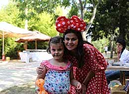 Minnie Mouse Kostümlü Karakter Hizmeti İstanbul Organizasyon