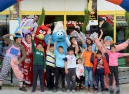 Kostümlü Karakter Animasyonu Çizgi Film Maskotları Gösterisi İstanbul Organizasyon