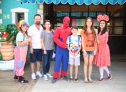 Örümcek Adam Kostümlü Karakter Servisi İstanbul Organizasyon