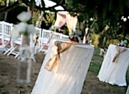 Düğün Organizasyonu Kumaş Rafya Süsleme Hizmeti İzmir Organizasyon