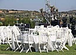 Sandalye Kumaş ve Tül Süsleme Hizmeti İstanbul Organizasyon