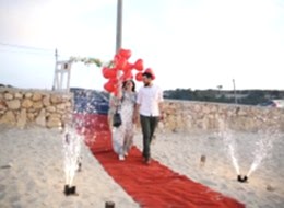 Yer Volkanları Eşliğinde Sahilde Evlilik Teklifi Organizasyonu İstanbul