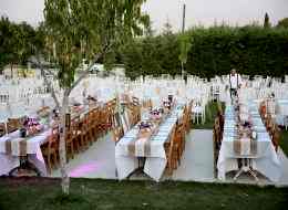 Kır Düğünü Organizasyonu Masa Süsleme İstanbul Organizasyon