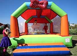 Papyonlu Zıp Zıp Şişme Çocuk Oyuncak Parkuru Temini İstanbul Organizasyon