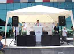 Açılış Organizasyonu Profesyonel Ses Sahne ve Işık Sistemi Kiralama İstanbul Organizasyon