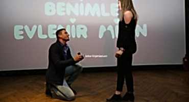 Sinemada Sürpriz Evlilik Teklifi Organizasyonu yolkeyfi