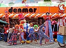 Denmar Avm Açılış Organizasyonu Tahta Bacak Servisi İstanbul Organizasyon