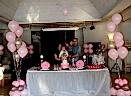 Kız Çocuk Doğum Günü Organizasyonu Uçan Balon Süsleme Hizmeti İstanbul Organizasyon