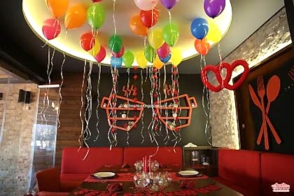Renkli Uçan Balon Süsleme Servisi İstanbul Organizasyon