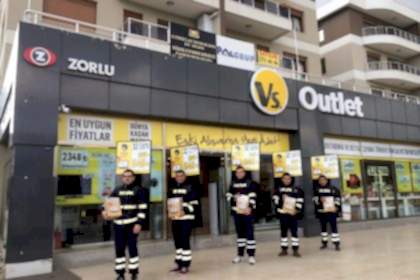 Vestel Yürüyen Reklam Aktivitesi